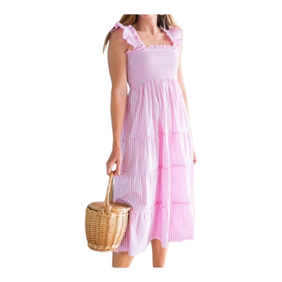 Hill House | Dresses | Hill House The Ellie Nap Dress Pink Gingham